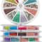 The Beadsmith® 12-Compartment Stackable Round Spinner Containers